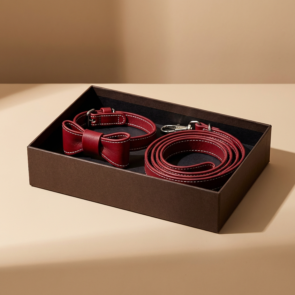 Bow-knot Luxury Puppy Dog Leash Collar