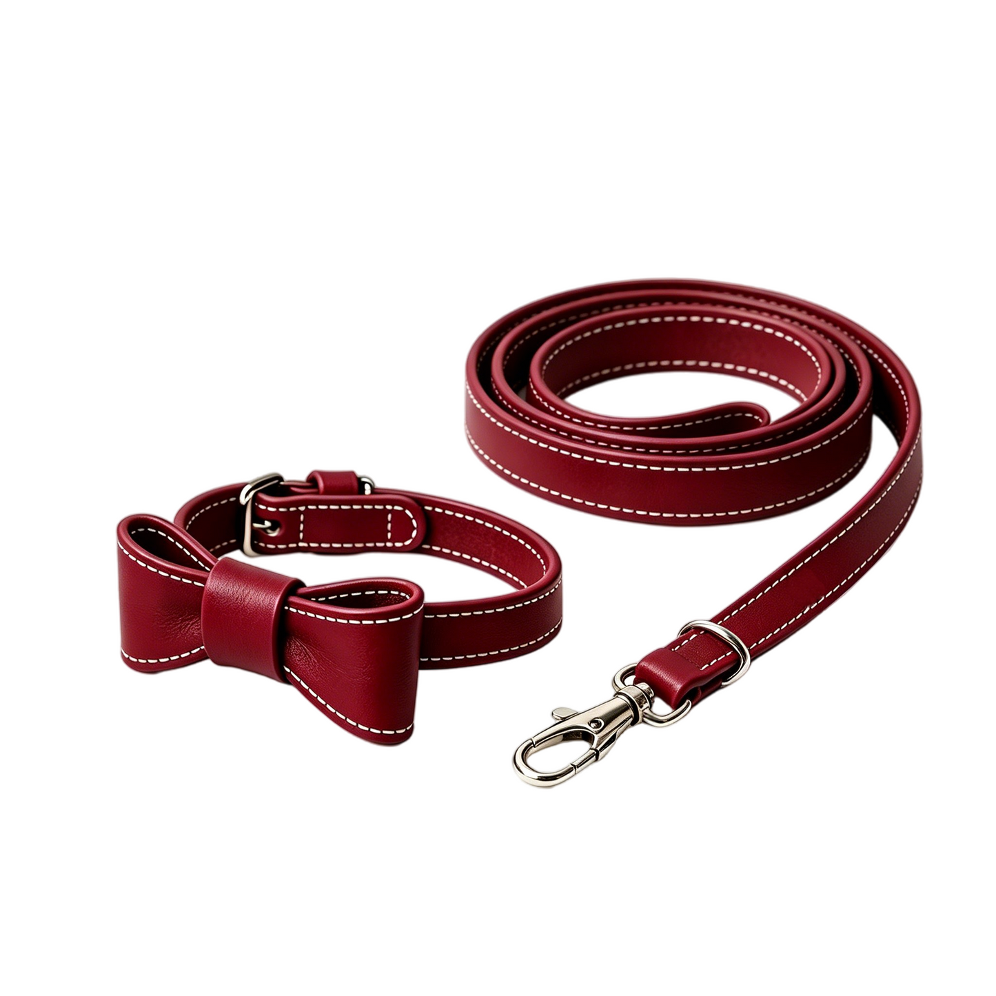 Bow-knot Luxury Puppy Dog Leash Collar