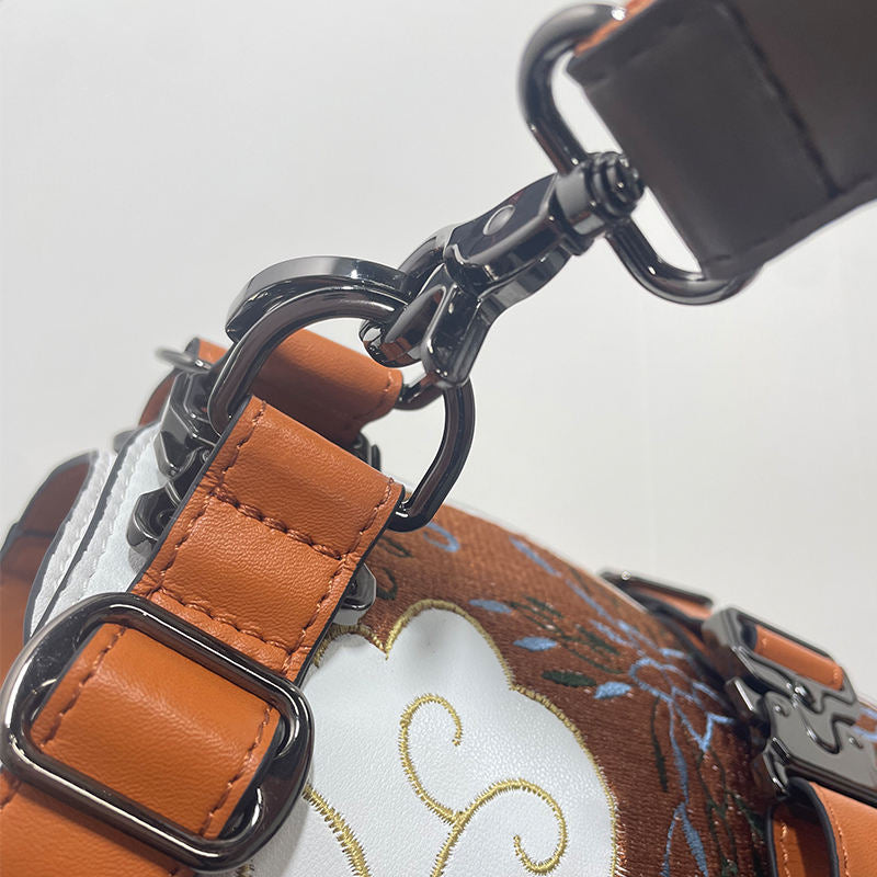 Handmade Leather Dog Training Chest Protect Vest