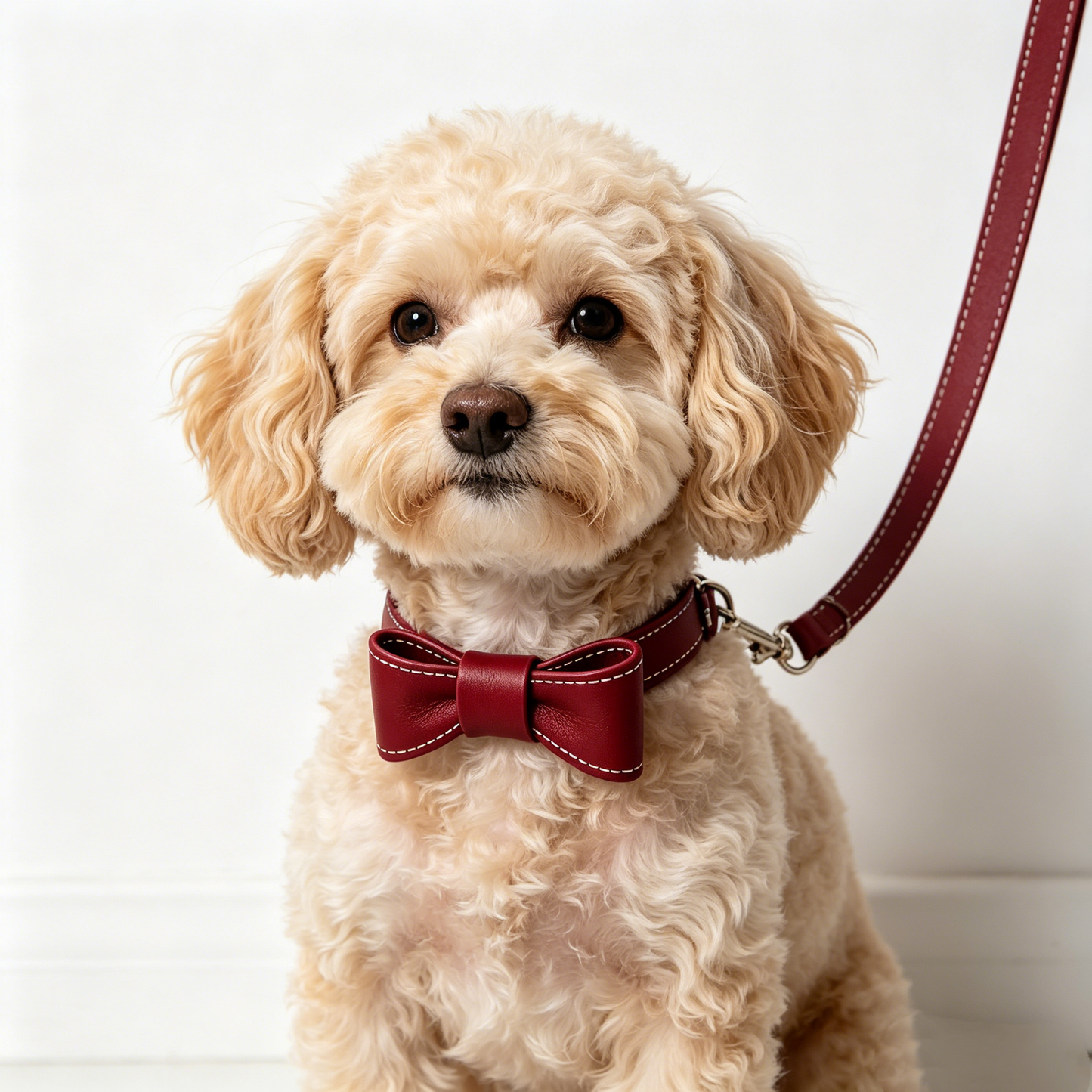 Bow-knot Luxury Puppy Dog Leash Collar